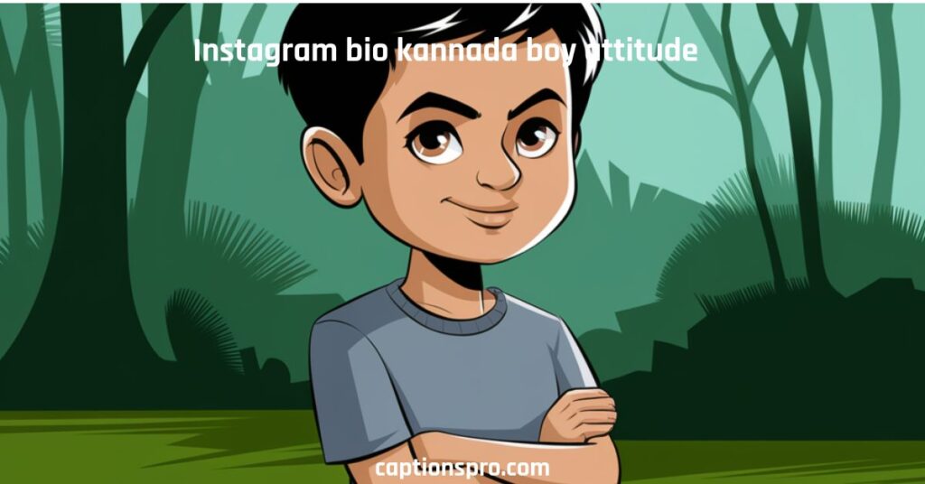 Instagram bio kannada boy attitude