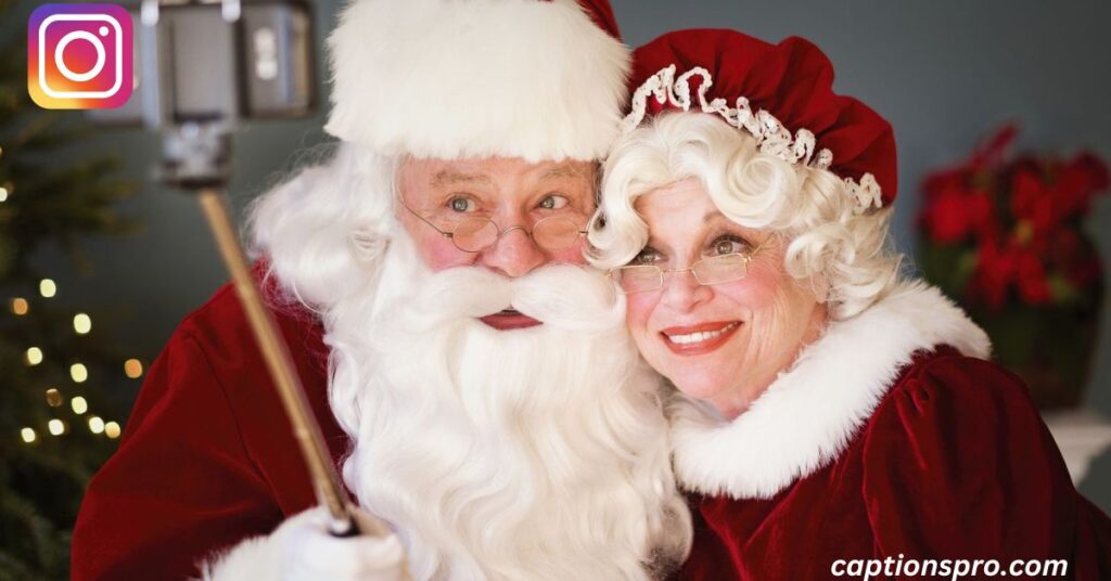 christmas captions with friends 