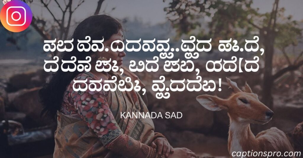 kannada sad bio for instagram