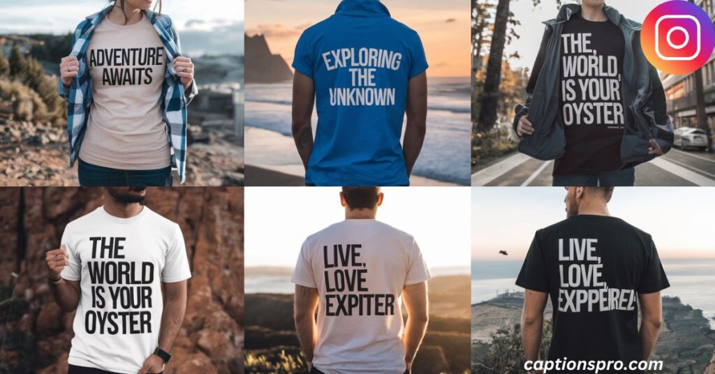 shirt bio for instagram