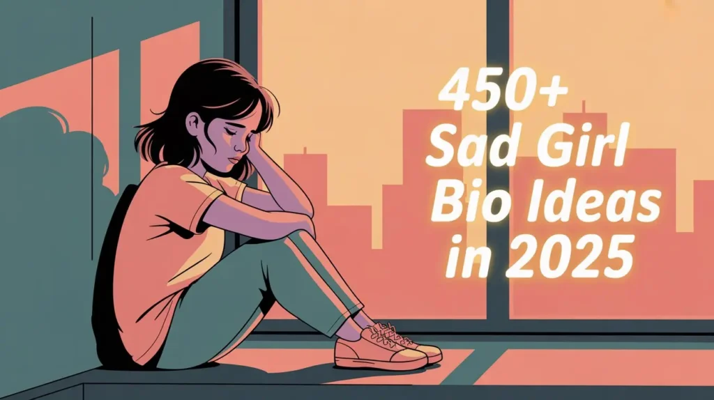 450+ Sad Girl Bio Ideas in 2025