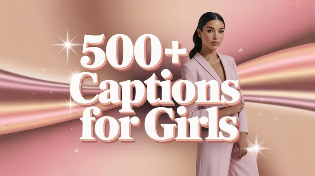 500+ Captions for Girls