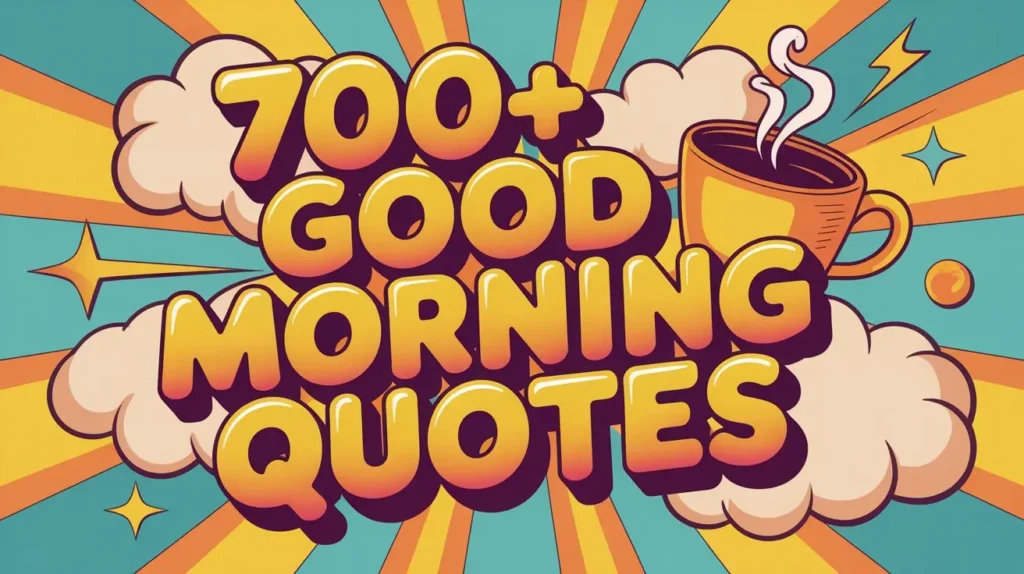700+ Good Morning Quotes
