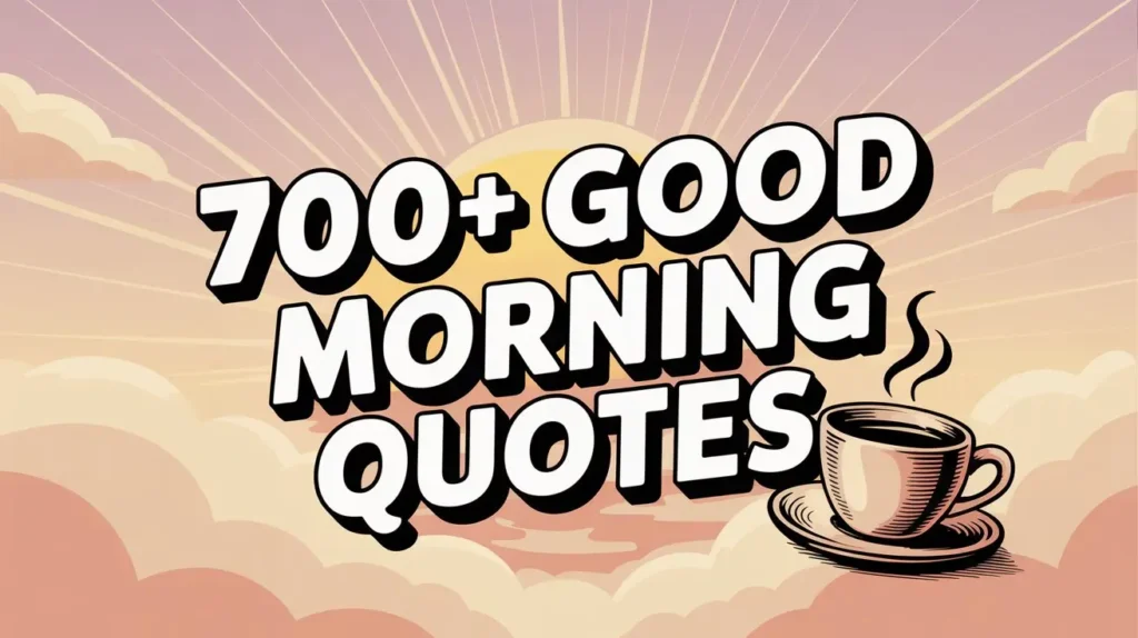 700+ Good Morning Quotes