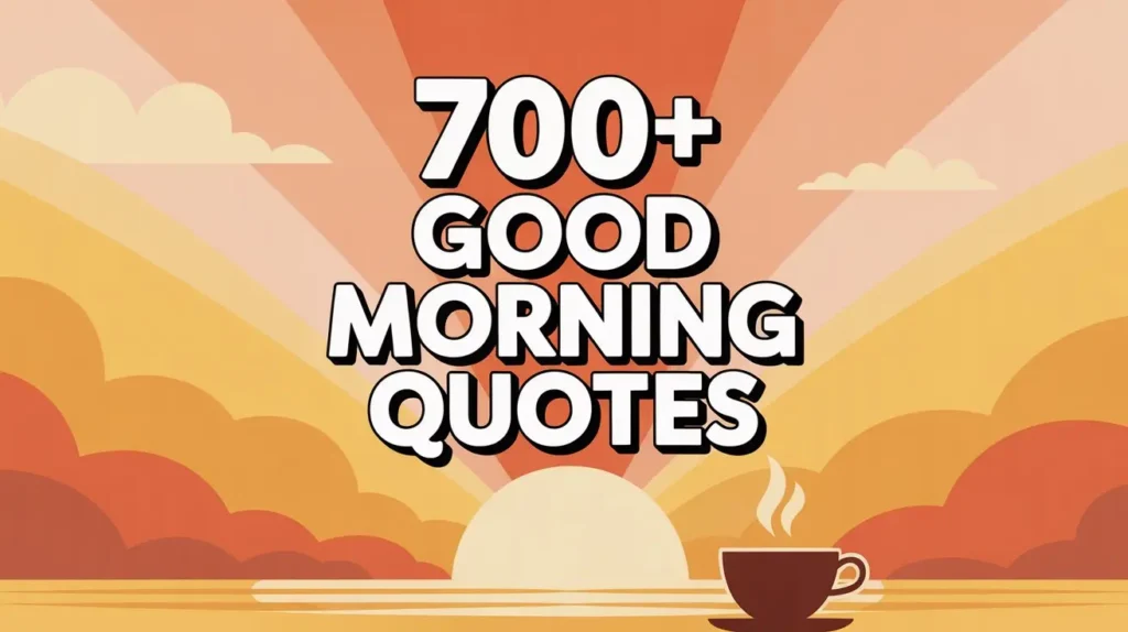 700+ Good Morning Quotes