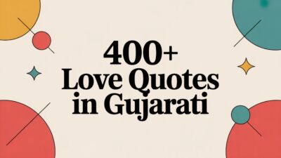 400+ Love Quotes in Gujarati