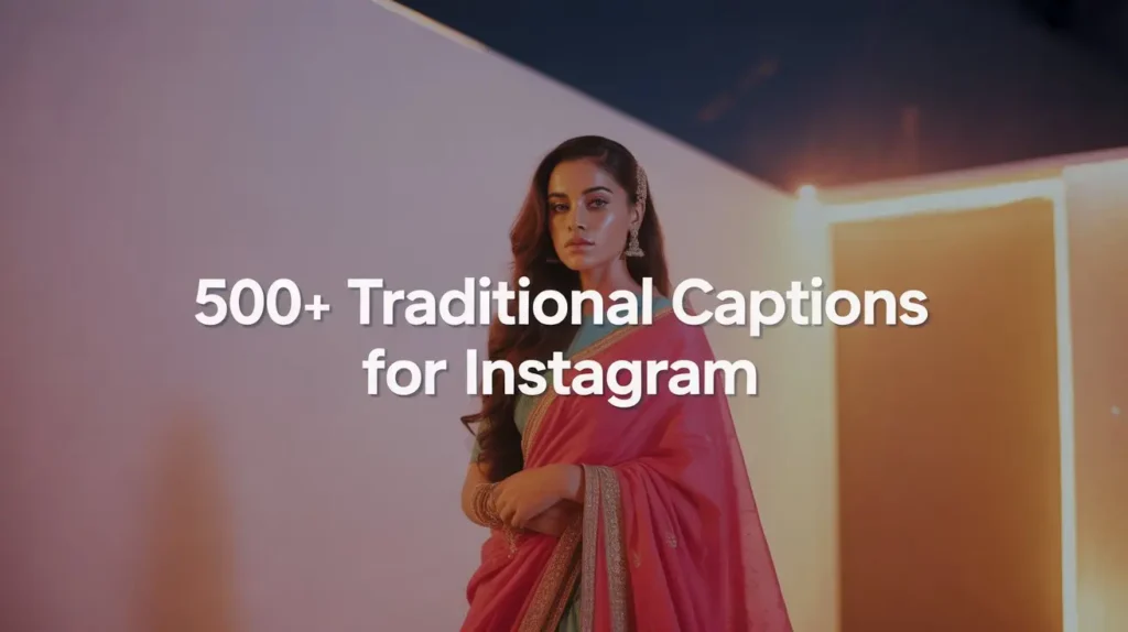 500+ Traditional Captions for Instagram