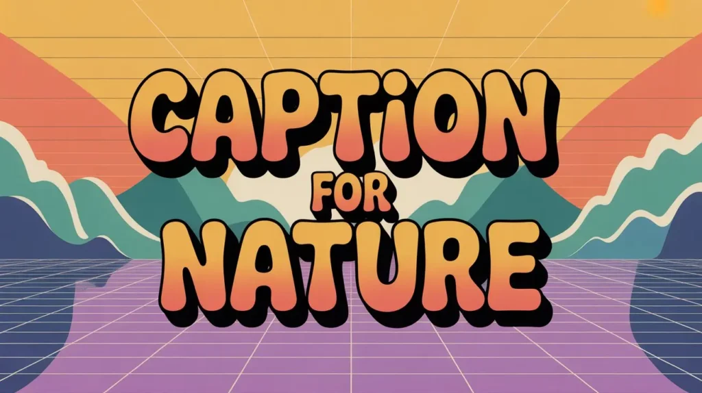 350+ Caption for Instagram Nature