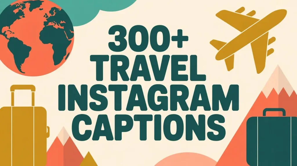 300+ Travel Instagram Captions