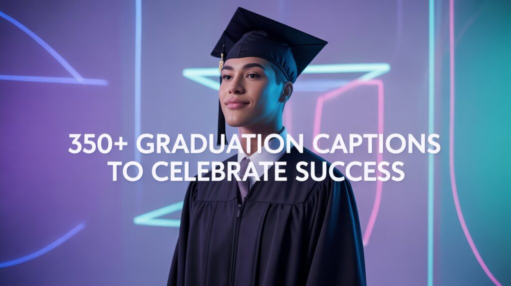 350+ Graduation Captions to Celebrate Success