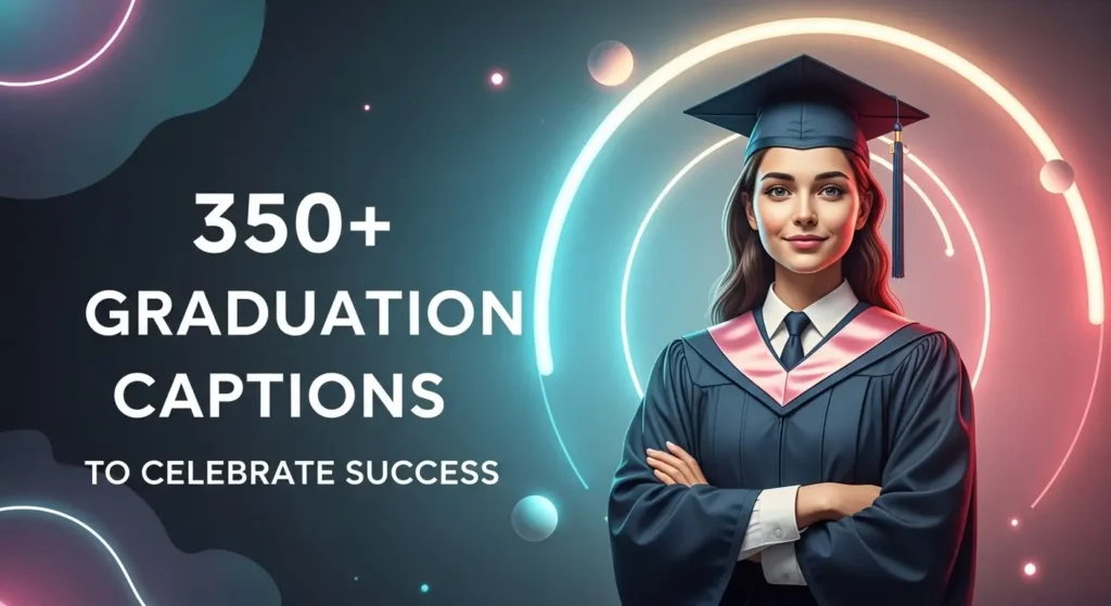 350+ Graduation Captions to Celebrate Success